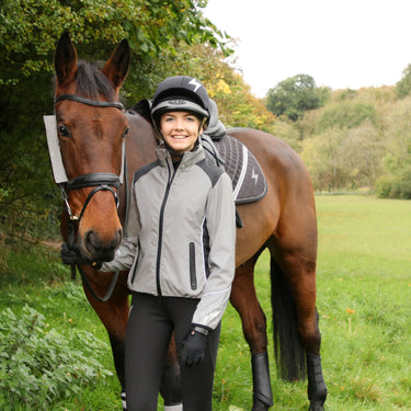 Silva Flash Reflective Jacket by Hy Equestrian