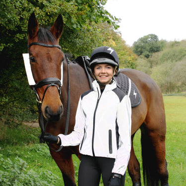 Silva Flash Reflective Bridle Set by Hy Equestrian