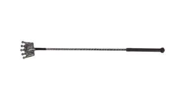 Hy Equestrian Glitter Crown Riding Whip