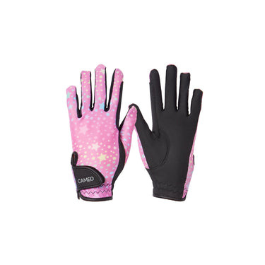 Cameo Equine Pink Stars Junior Zest Riding Glove