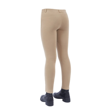 Buy the Dublin Supa-Fit Pull On Knee Patch Childrens Jodhpurs | Online for Equine