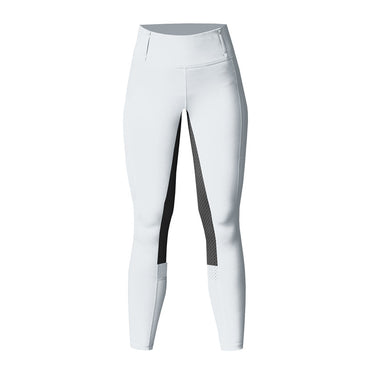 Equetech White Ladies Performance Aqua Riding Tights