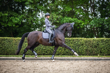 Buy LeMieux Twilight Grey Dressage Pad - Small / Medium| Online for Equine