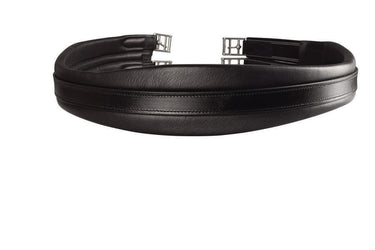 Hy Equestrian Leather Padded Atherstone Girth (Elasticated One End)