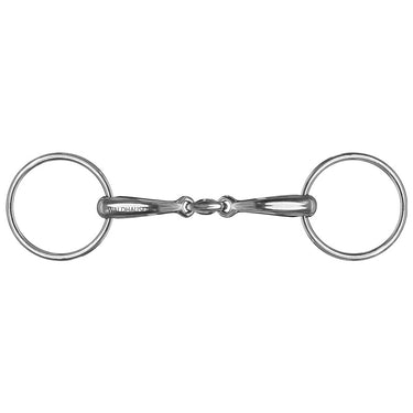 Buy Mackey Anatomic Double Jointed Solid Snaffle | Online for Equine