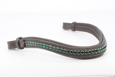 Mackey Sparkle Browband -Emerald
