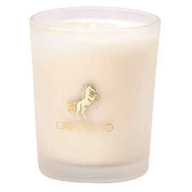 Cremello Oud & Leather Noir Wax Candle 80g