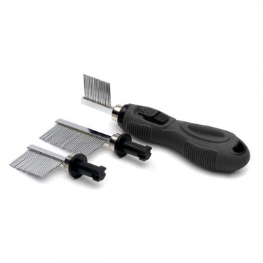 Buy Supreme Products Quarter Marking Comb Set-Black / Sliver| Online for Equine