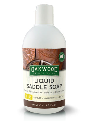 Oakwood Liquid Saddle Soap - Size 500ml
