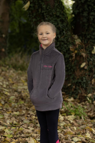Nina Soft Fleece by Little Rider Grey/Pink