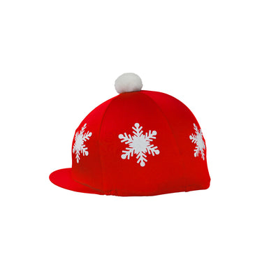 Hy Equestrian Snowflake with Pom Pom Hat Cover