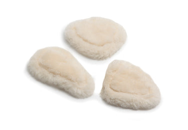 Shires Replacement Breastplate Sheepskin Pads-One Size