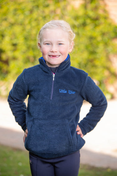 Nina Soft Fleece by Little Rider Navy/Royal Blue