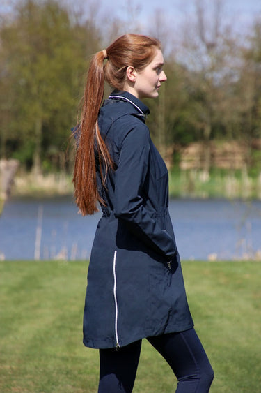 Ladies long rain coats shop