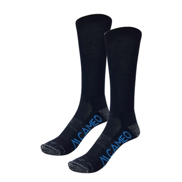 Cameo Equine Black Bamboo Boot Sock