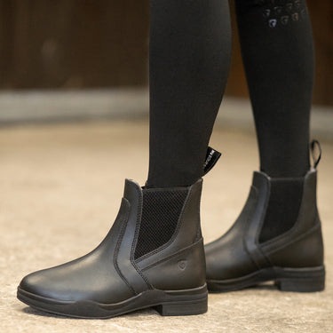 Hy Equestrian Fleece Lined Wax Leather Jodhpur Boot