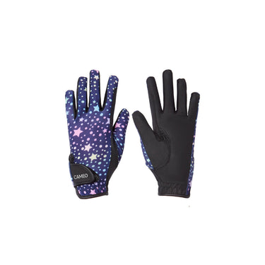 Cameo Equine Purple Stars Junior Zest Riding Glove