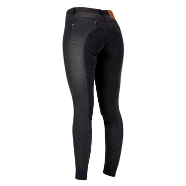 Dublin Blue Denim/Navy Shona Full Suede Seat Denim Breeches