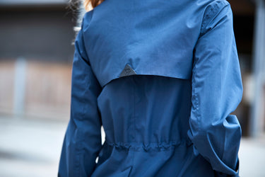 Buy Catago Ladies Navy Roy Waterproof Trench Coat| Online for Equine