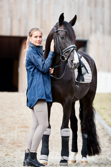 Buy Catago Ladies Navy Roy Waterproof Trench Coat | Online for Equine