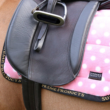 Supreme Products Dotty Fleece Saddle Pad