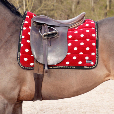 Buy Supreme Products Dotty Fleece Saddle Pad| Online for Equine