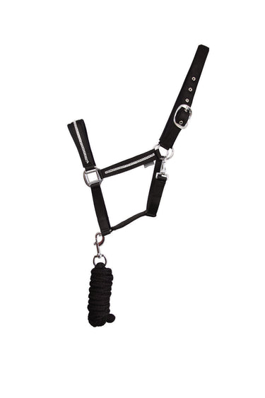 Hy Equestrian Sparkling Head Collar & Lead Rope Set