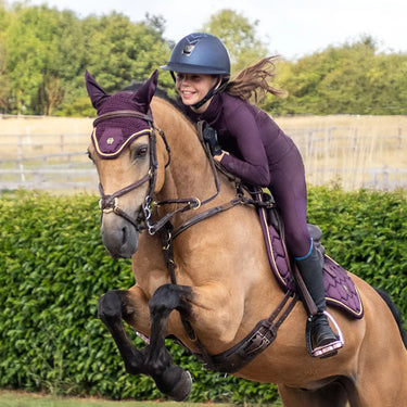 Coldstream Next Generation Ednam Riding Tights Mulberry Purple