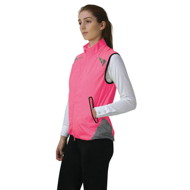 Reflector Gilet by Hy Equestrian Pass Wide and Slow