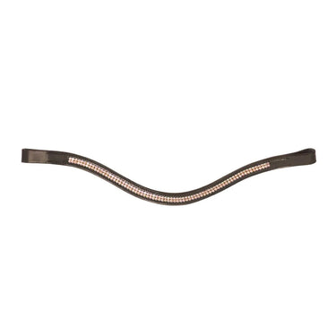 Hy Equestrian Rosciano Rose Gold Browband