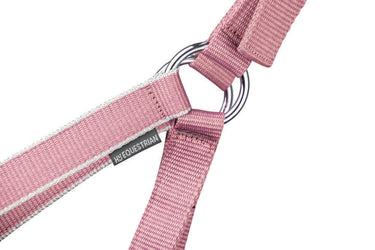 Hy Equestrian Synergy Head Collar & Lead Rope Grape/ Silver