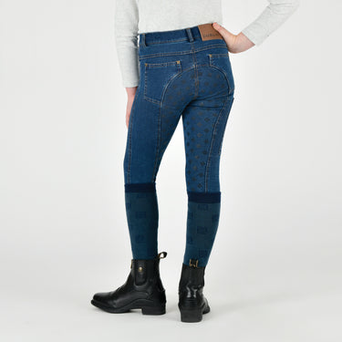 Dublin Light Blue Denim Kids Shona Denim Full Seat Breeches