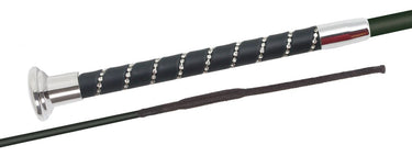Buy Fleck Silk Touch Crystal Handle Dressage Whip| Online for Equine