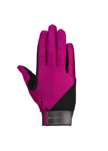 Hy Equestrian Children's Absolute Fit Glove Purple