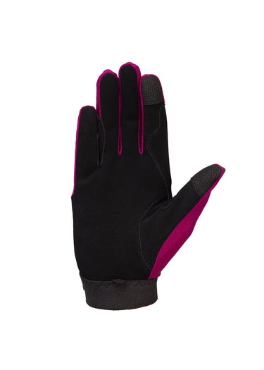 Hy Equestrian Children's Absolute Fit Glove Purple