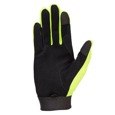 Hy Equestrian Absolute Fit Glove Reflective Yellow
