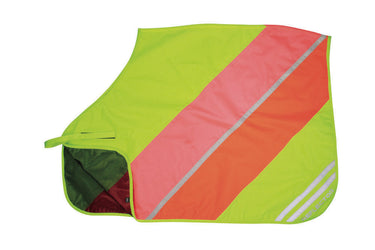 Reflector Quarter Mesh Exercise Sheet by Hy Equestrian