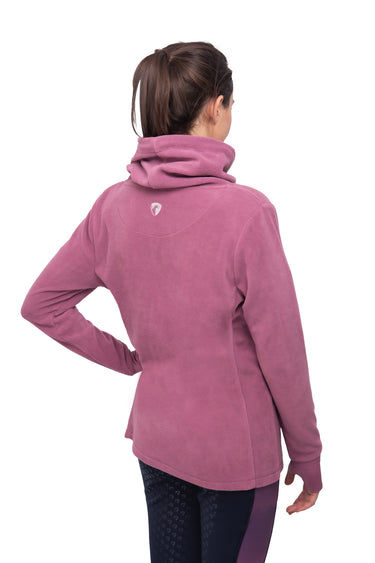 Hy Equestrian Synergy Cowl Neck Top Grape