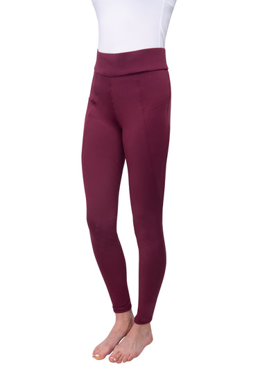 Hy Equestrian Melton Riding Tights Fig