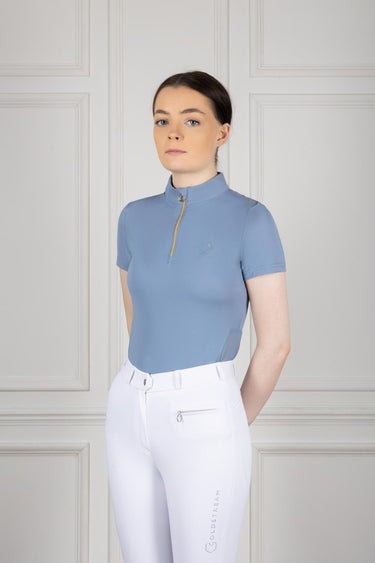 Coldstream Coldingham Short Sleeve Base Layer Maya Blue