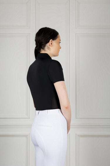 Coldstream Coldingham Short Sleeve Base Layer Jet Black