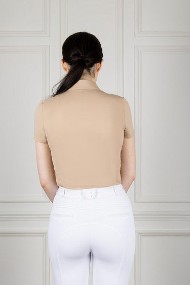 Coldstream Coldingham Short Sleeve Base Layer Warm Taupe