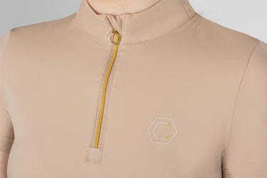 Coldstream Coldingham Short Sleeve Base Layer Warm Taupe