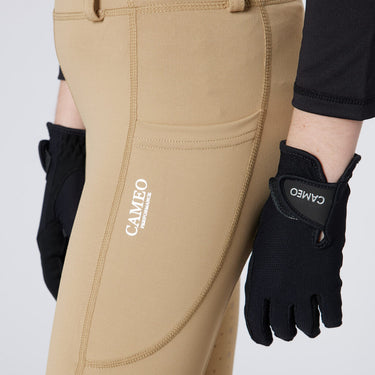 Cameo Equine Beige Junior Performance Riding Tight