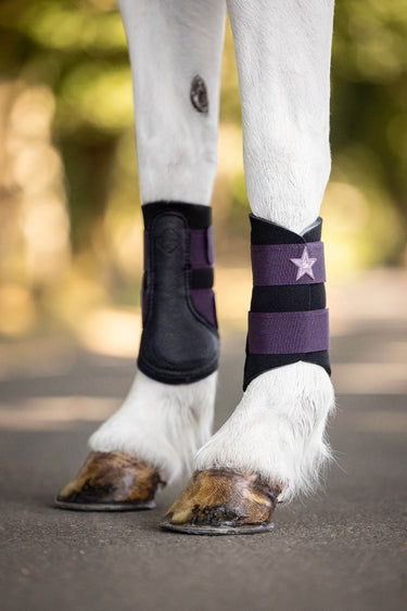 Buy the Mini Le Mieux Fig Grafter Brushing Boots | Online for Equine