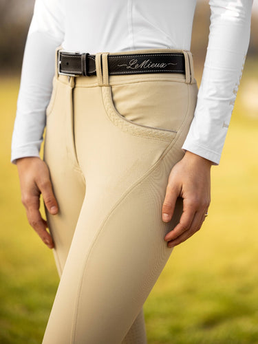 Buy LeMieux Amara II Ladies Breech Knee Grip Beige| Online for Equine