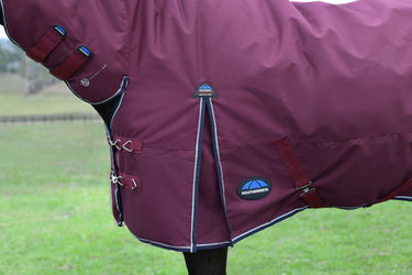 Weatherbeeta Comfitec Essential Turnout Combo 50G Burgundy/ Navy