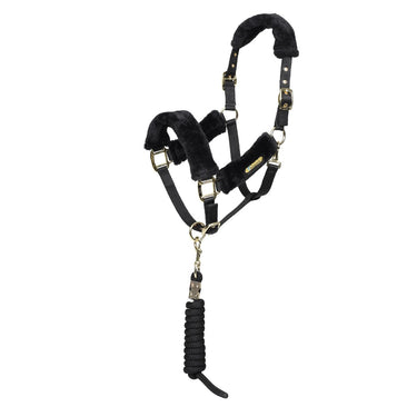 Shires ARMA Faux Fur Headcollar & Lead Rope