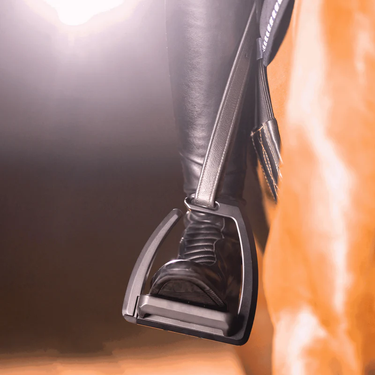 Buy the Sprenger AERO-Stirrups with spikes - Black | Online for Equine