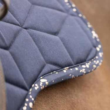 Hy Equestrian Elevate Allure Saddle Pad Navy/ Rose Gold